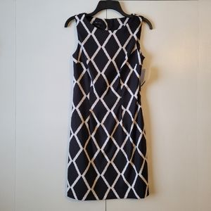NWT Black and White Dress